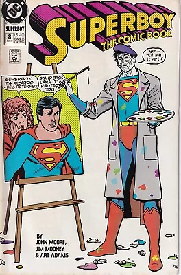 Buy DC Superboy, #8, 1990, Bizarro, John Moore, Jim Mooney • 1.50£