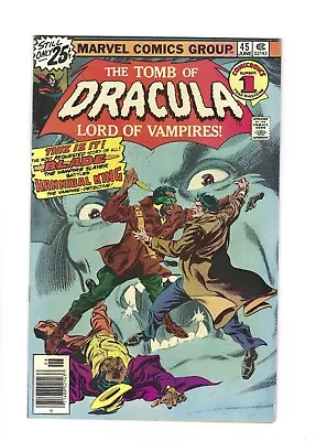 Buy Tomb Of Dracula #45  Early Blade Appearance, 7.0 FN/VF, 1976 Marvel • 63.95£