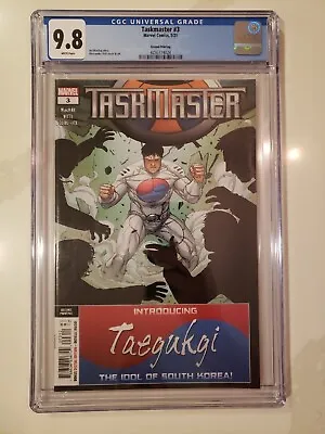 Buy Taskmaster 3 2nd Print CGC 9.8 Marvel Comics 2021, 1st Taegukgi • 38.72£