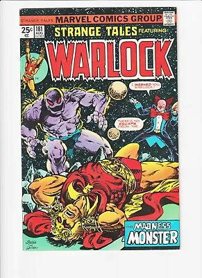 Buy Strange Tales #181 Warlock  1st Appearance Full Gamora! Starlin Art L COMIC 1975 • 43.38£