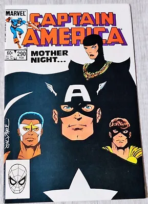 Buy Captain America #290 - 1st Appearance Of Mother Superior - Very Fine Minus • 11.83£