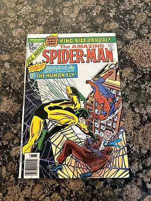 Buy The Amazing Spider-Man Annual #10 (Marvel 1976) 1st App 3rd Human Fly VF- • 23.72£