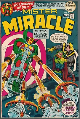 Buy Mister Miracle 7  1st Big Barda Cover!  Giant  Jack Kirby  VF 1972 DC Comic • 32.13£