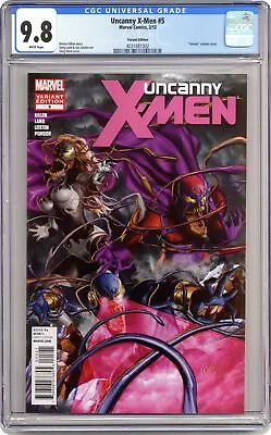 Buy Uncanny X-Men #5B Horn 1:50 Variant CGC 9.8 2012 4031881002 • 213.13£
