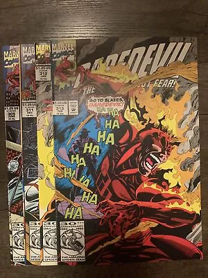 Buy Daredevil 305, 311, 312 & #313, (1993, Marvel) MARVEL COMIC Book Lot  MCU • 13.99£