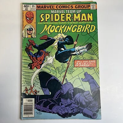Buy 1980 Marvel Team-up #95 1st Appearance Mockingbird, Spider-man Newsstand • 16.83£
