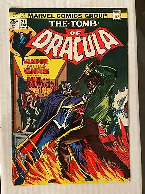 Buy Tomb Of Dracula #21 Comic Book  • 11.98£