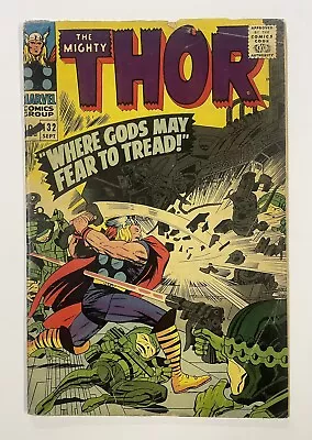 Buy Thor #132. Sept 1966. Marvel. Vg. 1st App Of Ego The Living Planet! Uk Price! • 50£