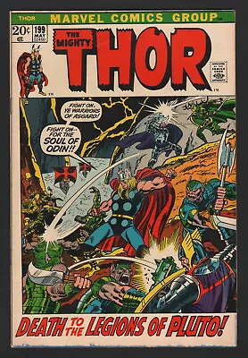 Buy THOR #199, 1972, Marvel Comics, FN/VF CONDITION, LEGIONS OF PLUTO! • 18.18£