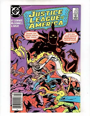 Buy DC Comics Justice League Of America Volume 1 Book #252 VF+ 1986 • 2£