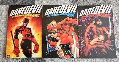 Buy Daredevil Visionaries Frank Miller 1,2,3 Bundle Paperback TPB Graphic Novel • 50£