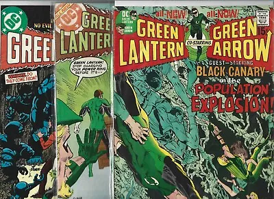 Buy *Green Lantern #81, #116 & 141   Lot Of 3 (1970-1981, DC Comics) • 55.18£