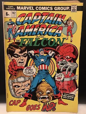 Buy CAPTAIN AMERICA #162 Comic Marvel Comics Bronze Age • 7.99£