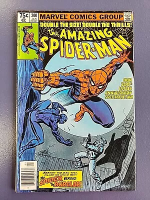 Buy Amazing Spider-Man #200 (1980) VF+ Origin Retold Double Sized • 19.77£