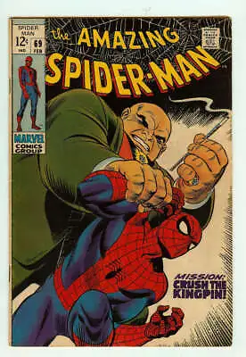Buy Amazing Spider-man #69 5.5 // John Romita Sr. Cover Marvel Comics 1969 • 70.17£