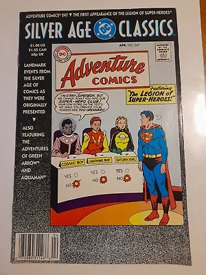 Buy DC Silver Age Classics Adventure Comics #247 Apr 1992 Legion Of Super-Heroes • 3.50£