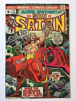 Buy Marvel Spotlight #13 VFN- (7.5) MARVEL ( Vol 1 1974) Origin Of Son Of Satan • 18£