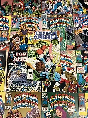 Buy Captain America Marvel 20 Issue Comic Book Lot #320 - #416 Zeck Lim Gruenwald Fn • 39.52£