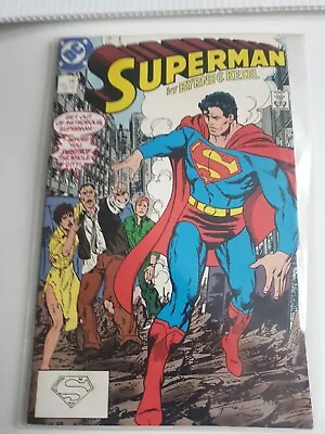 Buy SUPERMAN Vol 2 ISSUE #10.  JOHN BYRNE  1987. Near Mint.  Rare HIGH GRADE • 1.99£
