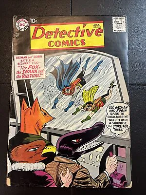 Buy Detective Comics 253 1st Ap “The Terrible Trio” (Batman, Martian Manhunter) 1958 • 157.74£