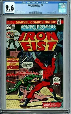 Buy Marvel Premiere 23 Cgc 9.6 Iron Fist Appearance Marvel Comics 1975 New Cgc Case • 180.57£