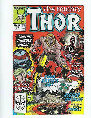 Buy Mighty Thor #389 Marvel 1988 Unread VF/NM Or Better!  Celestials! Combine Ship • 3.95£