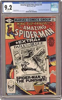 Buy Amazing Spider-Man Annual #15 CGC 9.2 1981 4087252012 • 75.42£