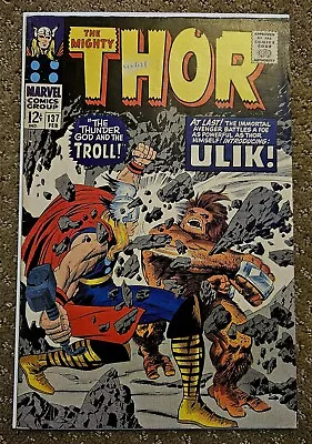 Buy Thor #137 - 1st Appearance Of Ulik Second Appearance Of Sif  • 23.62£