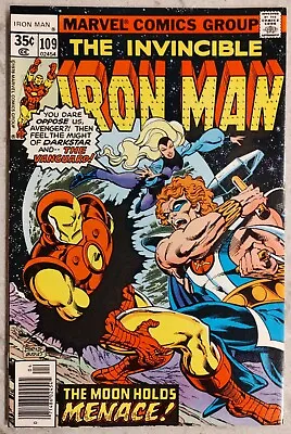 Buy Iron Man #109 NM - 1st App 5th Crimson Dynamo, 1st App Vanguard - Marvel 1978 • 10.24£