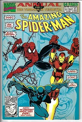 Buy The Amazing Spider-Man Annual #25 (1991) Erik Larsen Cover • 3.99£