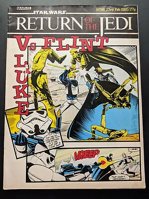 Buy Return Of The Jedi No 88, February 23rd 1985, Star Wars Weekly UK Marvel Comic  • 6.99£