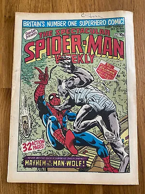 Buy The Spectacular Spider-man Weekly #346 - 1979 - Marvel Comics • 3.25£