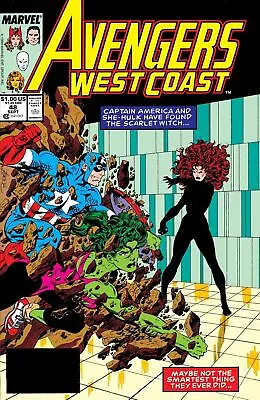 Buy Avengers West Coast #48 - Marvel Comics - 1989 • 1.95£