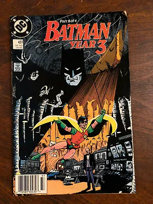 Buy Batman #437- Newsstand- George Perez Cover- Approx 6.0 • 1.49£