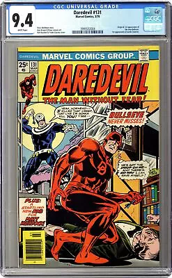 Buy Daredevil #131 CGC 9.4 1976 3995532004 1st App. New Bullseye • 604.46£
