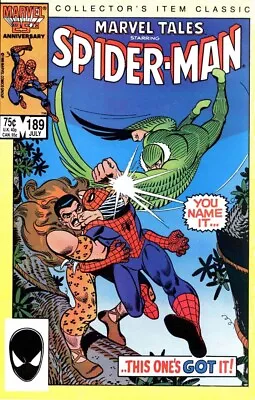 Buy Marvel Tales Vol:1 #189 Spider-man 1986 • 4.95£