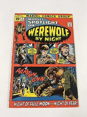 Buy Marvel Spotlight #2 1st Appearance And Origin Of Werewolf By Night • 257.25£