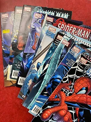 Buy 9x SPECTACULAR SPIDER-MAN  Issue No’s 2,3,4,6,7,9,10,11,12. MARVEL COMICS • 19.99£