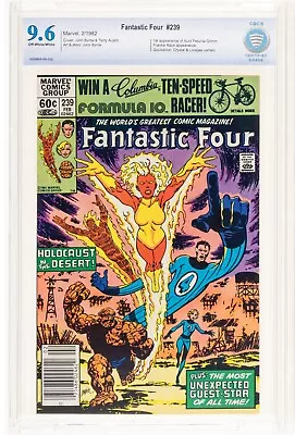 Buy Fantastic Four 239 CBCS 9.6 NEWSSTAND Variant 1st Aunt Petunia Marvel 1982 Cgc • 124.60£