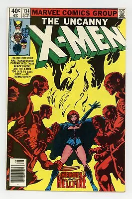 Buy Uncanny X-Men #134N Newsstand Variant VF- 7.5 1980 • 91.91£
