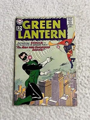 Buy Green Lantern #14 DC Comics 1962 1st Appearance Of Sonar Silver Age • 63.22£