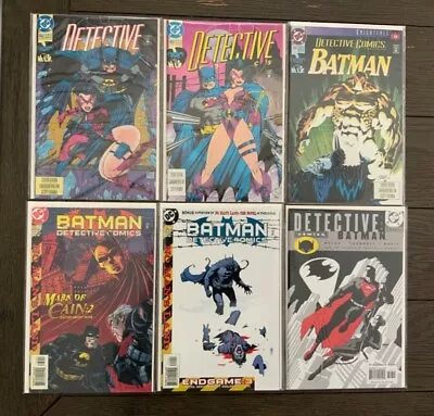 Buy DC: Detective Comics (Batman) #’s 652, 653, 666, 734, 741, 756- High Grade-NM • 14.38£