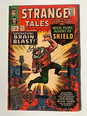 Buy Strange Tales #141 1966 -  Nick Fury, Agent Of S.H.I.E.L.D.  • 39.53£