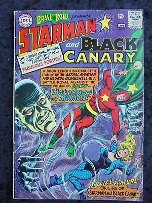 Buy Brave & The Bold #61 Origins Of Black Canary And Starman Silver Age Dc Comic • 23.71£