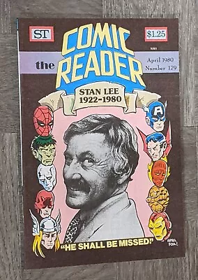 Buy Comic Reader #179 NM 1980 STAN LEE April Fool's Day Cover! Neal Adams! • 35.97£