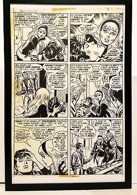 Buy Amazing Spider-Man #110 Pg. 12 John Romita 11x17 FRAMED Original Art Print Marve • 47.61£