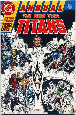 Buy New Teen Titans Annual #4 (dc 1988) Near Mint First Print White Pages • 2£