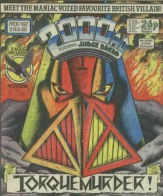 Buy 2000AD Prog 482-487 & 500-504 Nemesis Bk 6 Torquemurder All 11 Comics 9 8 1986 • 51.79£