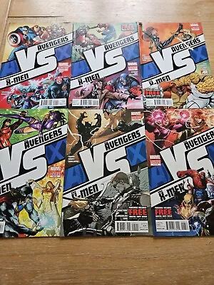 Buy The Avengers VS The X-Men (2012) Limited Series #1-6 Complete Set • 9.99£