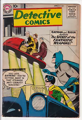 Buy Detective Comics #263 DC Comics 1959 GD/VG 3.0 • 47.36£